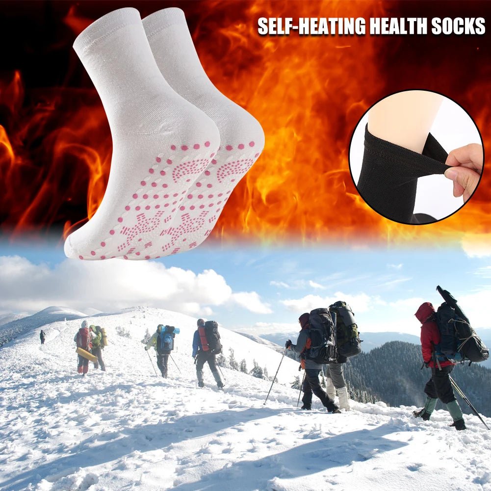 Self-Heating Magnetic Therapy Socks for Pain Relief - Unisex - silverfoxgoods